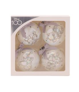 Disney 100 Set of 4 Baubles - Love
