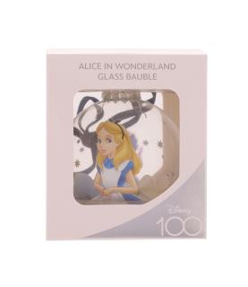 Disney 100 Glass Bauble - Alice