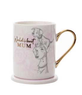 Dalmatians Mug & Coaster Set - Mum