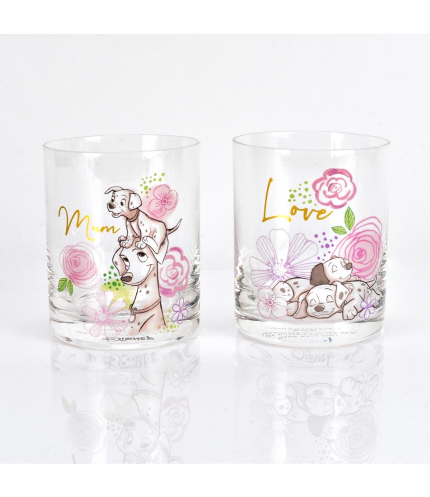 Set of 2 glasses - Dalmatians