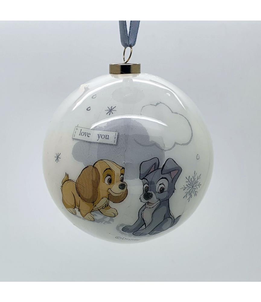 Magical Beginnings Bauble: Lady & Tramp