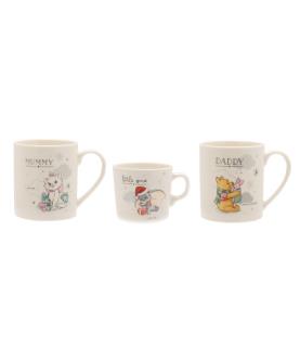 Magical Beginnings: Mum, Dad & Baby Mug Set
