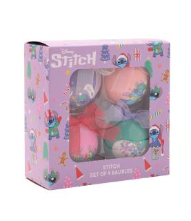 Disney Stitch Set of 4 Baubles