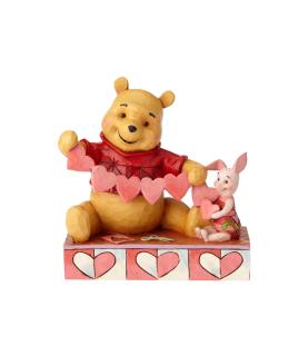 Handmade Valentines: Pooh and Piglet (Signed by Jim Shore)