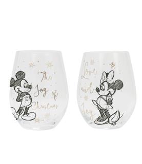 Set of 2 glasses - Mickey & Minnie