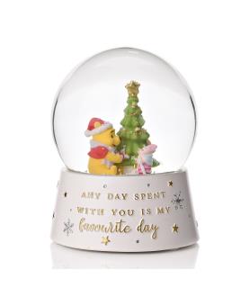 Disney Winnie resin snow globe