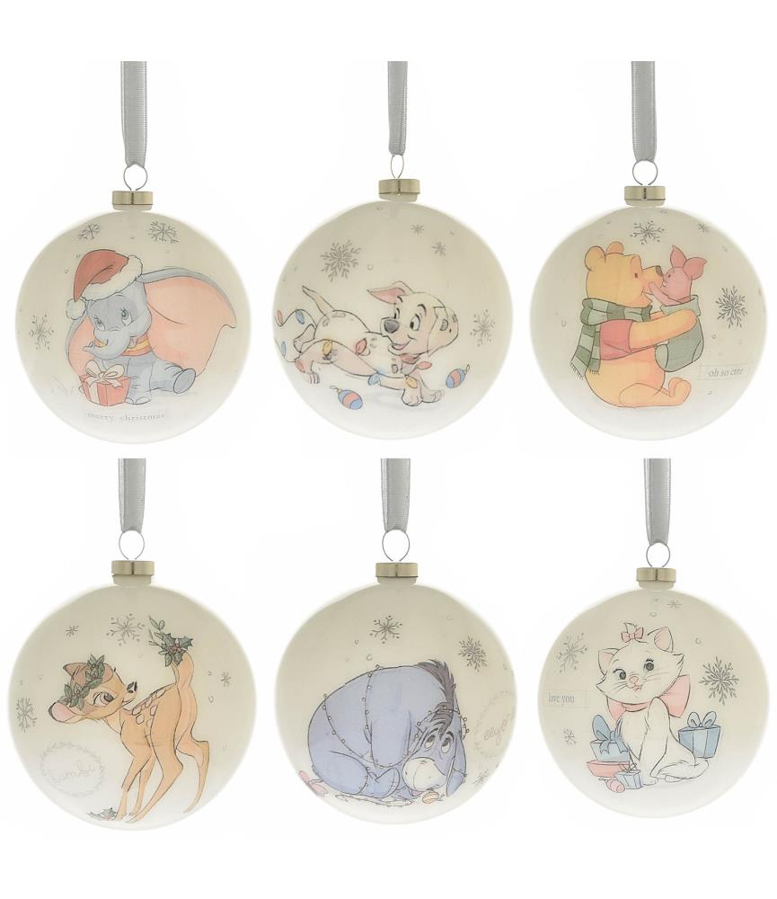 Set of 6 Baubles