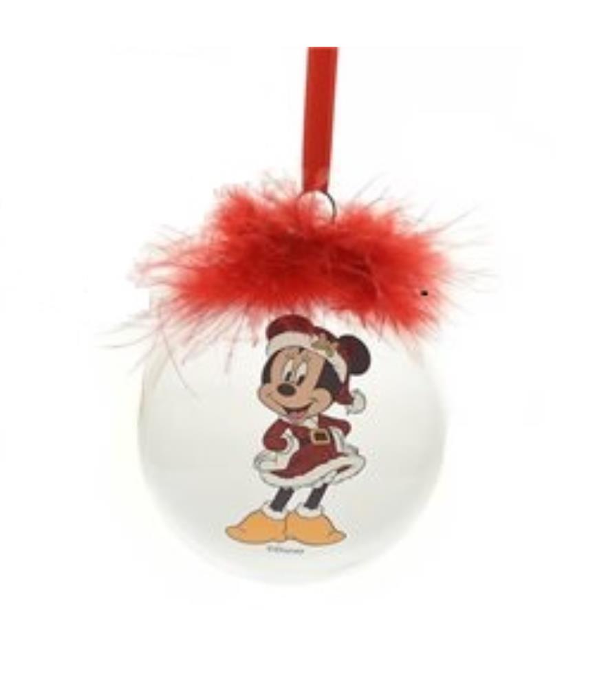 Minnie Feather Bauble