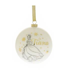 Set of 12 Acrylic Glitter Princess Baubles