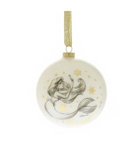 Set of 12 Acrylic Glitter Princess Baubles