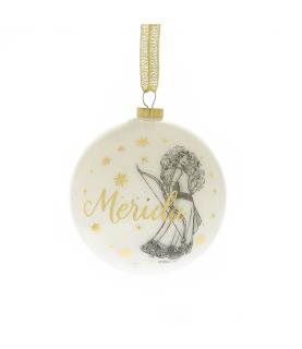 Set of 12 Acrylic Glitter Princess Baubles