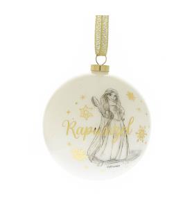 Set of 12 Acrylic Glitter Princess Baubles