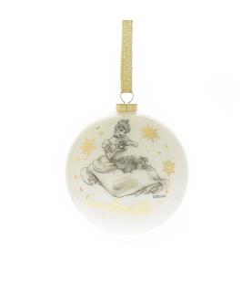 Set of 12 Acrylic Glitter Princess Baubles