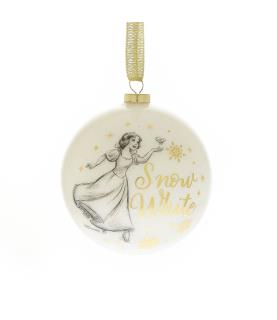 Set of 12 Acrylic Glitter Princess Baubles