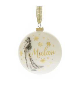 Set of 12 Acrylic Glitter Princess Baubles