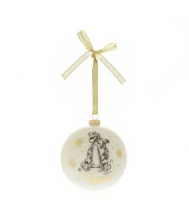Set of 8 Winnie the Pooh Glitter Baubles