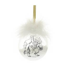 Set of 2 Belle & Beast Baubles