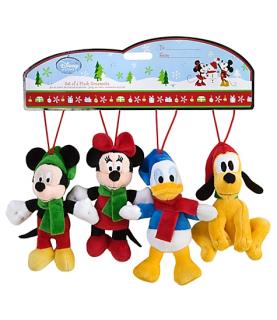 Share the Magic Mickey Mouse Plush Ornament Set -- 4-Pc.