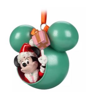 Mickey Mouse Open Globe Sketchbook Ornament