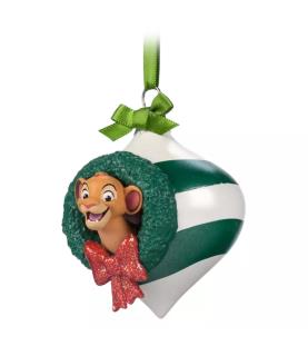 Simba Open Globe Sketchbook Ornament, The Lion King