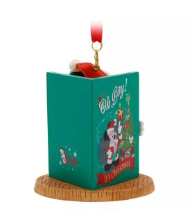 Mickey Mouse Festive Book Ornament