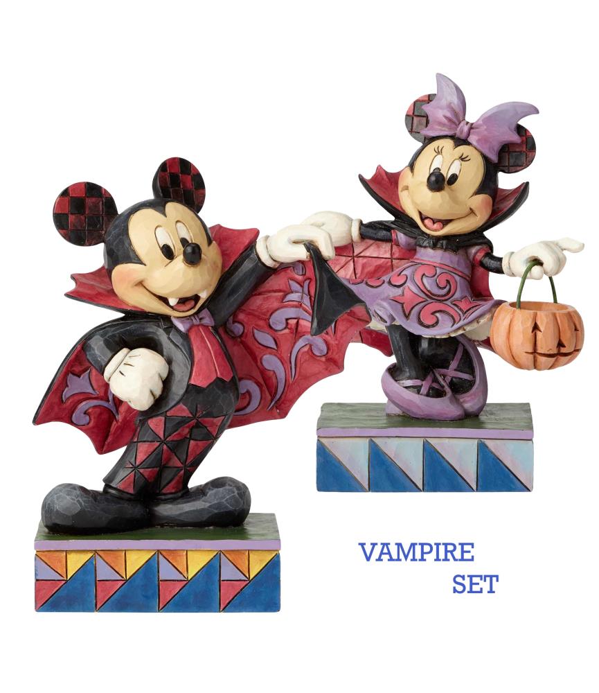 Vampire Mickey & Minnie Mouse set