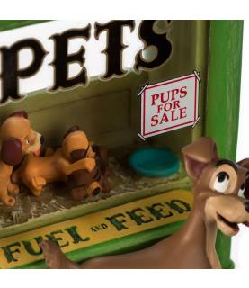 Tramp Sketchbook Ornament, Lady and the Tramp