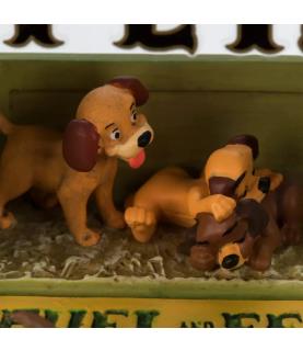 Tramp Sketchbook Ornament, Lady and the Tramp