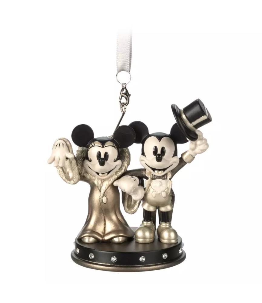 Mickey Mouse and Minnie Mouse Sketchbook Ornament, Mickey's Gala Premier