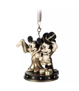 Mickey Mouse and Minnie Mouse Sketchbook Ornament, Mickey's Gala Premier