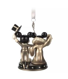 Mickey Mouse and Minnie Mouse Sketchbook Ornament, Mickey's Gala Premier