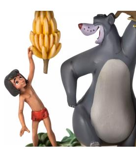 Mowgli and Baloo Singing Living Magic Sketchbook Ornament, The Jungle Book