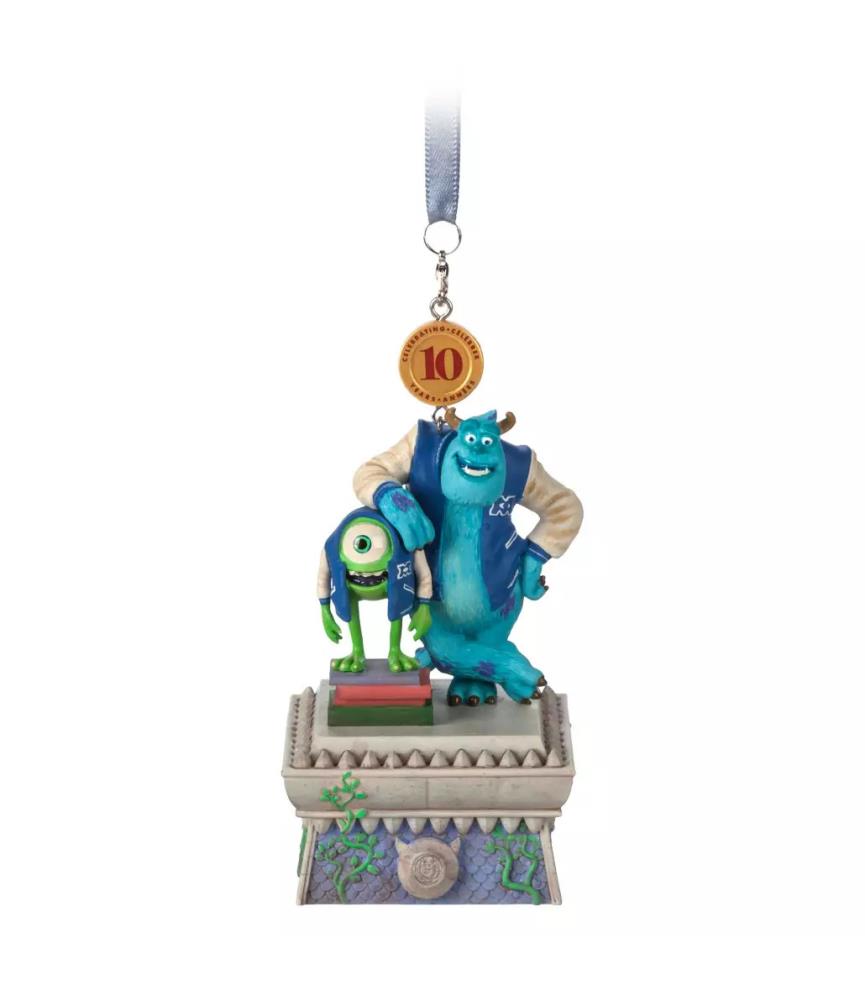 Monsters University 10th Anniversary Limited Release Legacy Sketchbook Ornament