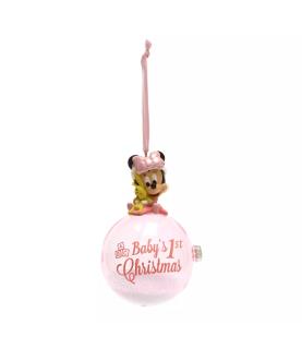 Minnie Mouse Baby's First Christmas Ornament