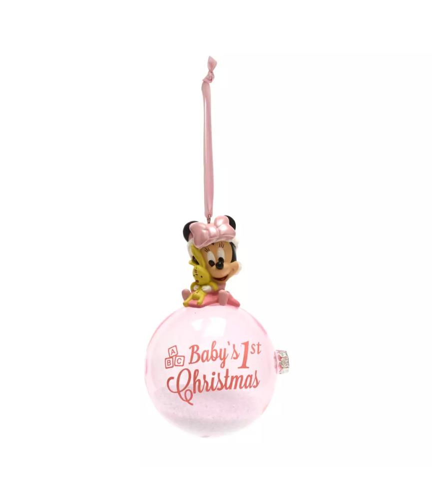 Minnie Mouse Baby's First Christmas Ornament