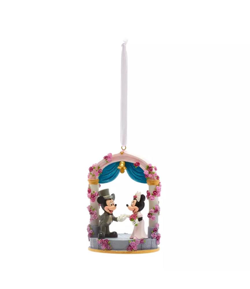 Mickey and Minnie Wedding Hanging Ornament