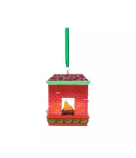 Mickey and Minnie Festive Hanging Ornament