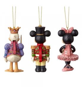 Nutcracker Hanging Ornament (Set of 3)