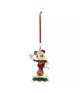 Mickey and Friends Vintage Christmas Hanging Ornaments, Set of 5