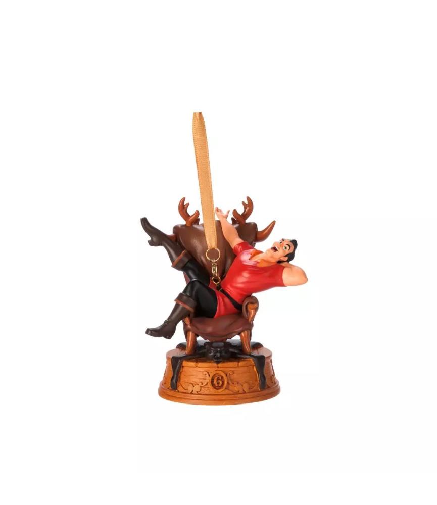 Gaston LeGume Singing Hanging Ornament, Beauty and The Beast