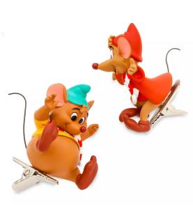 Gus and Jaq Clip-On Ornaments, Cinderella