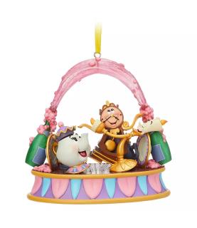 Beauty and the Beast Furniture Hanging Ornament