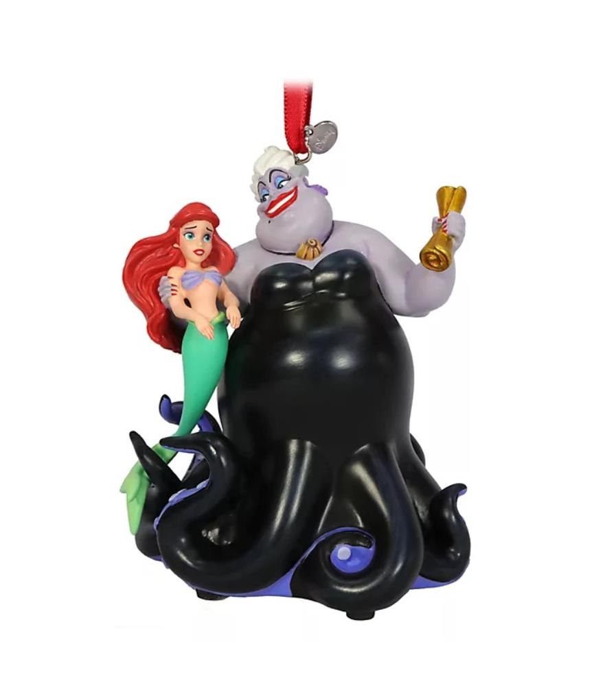 Ariel and Ursula Singing Hanging Ornament