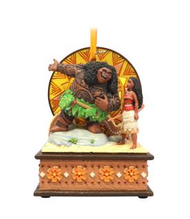 Moana and Maui Singing Hanging Ornament