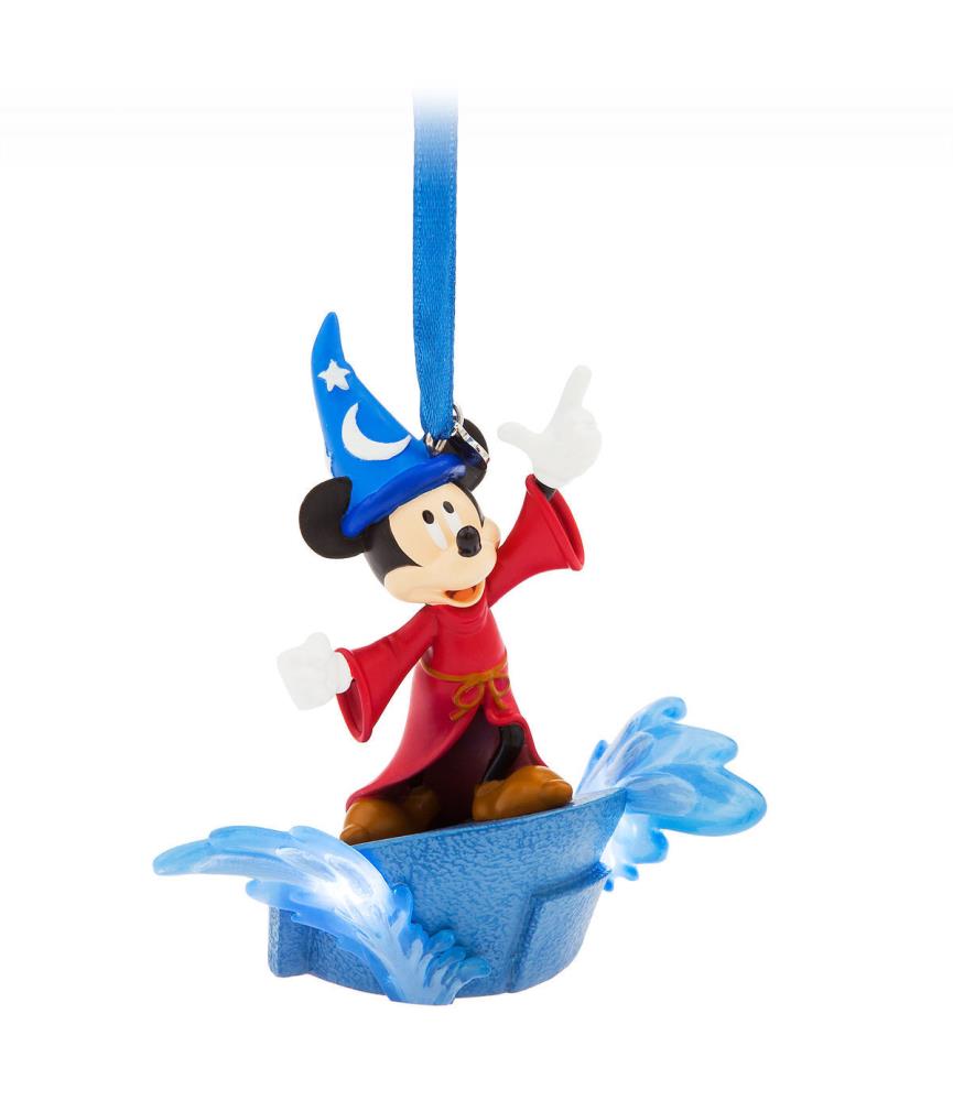 Sorcerer Mickey Mouse Light Up Sketchbook Ornament - Fantasia