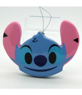 Stitch emoji blown ornament