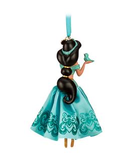 Jasmine Sketchbook Ornament - Turquoise