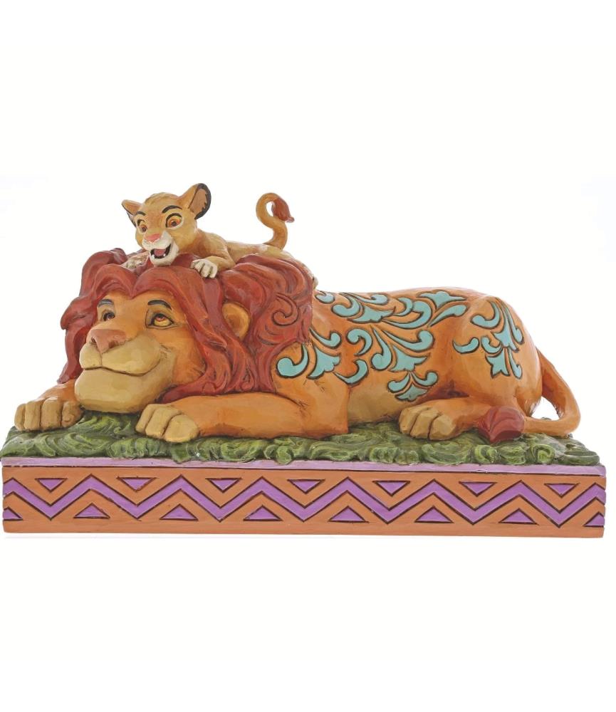 A Father's Pride: Simba & Mufasa (Signed by Jim Shore)